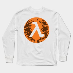 Half-Life Stylized Logo (CLASSIC LAMBDA) Long Sleeve T-Shirt